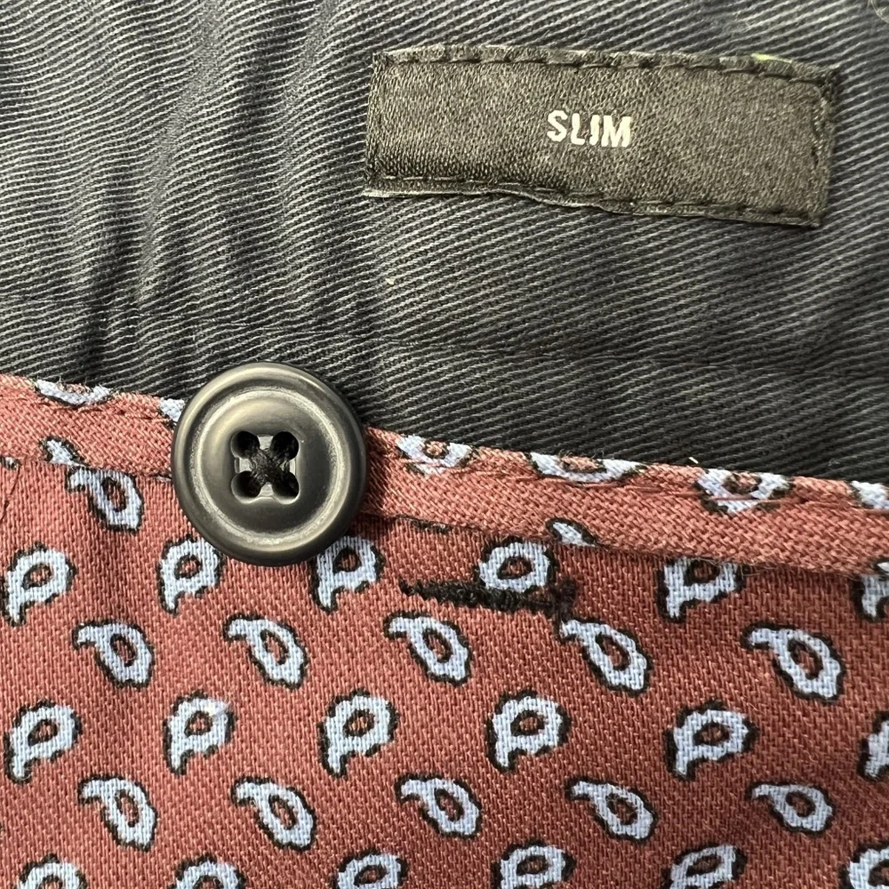Bonobos Chino Pants‎ Mens 40x32 Navy Slim Fit Stretch Cotton Flat Front Straight